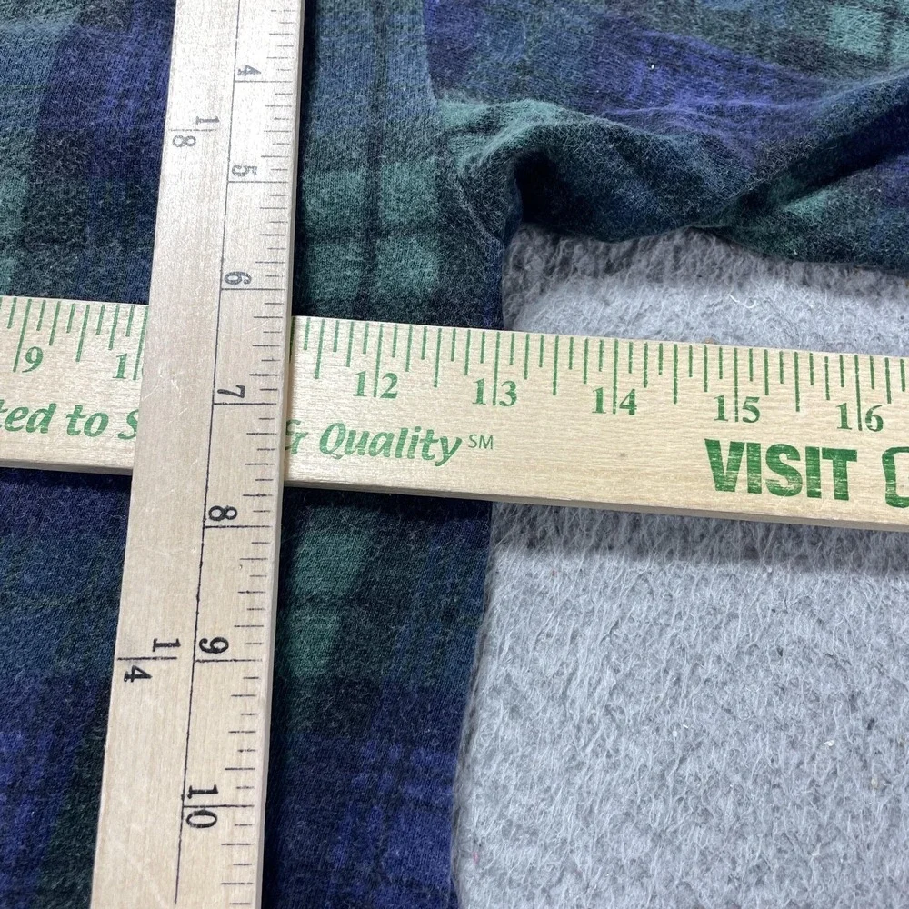 Disney Store Coverall Infant Boys 12M Green Plaid Pooh Tigger Eeyore Flannel VTG